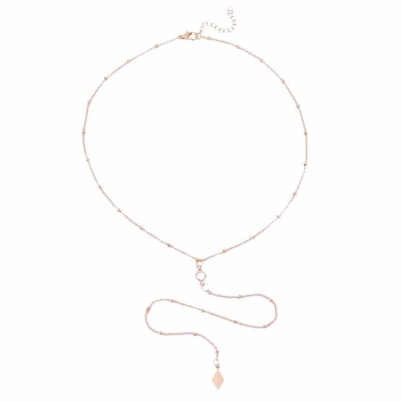 3 for $25⚡️micro bead crystal tassel necklace - Picture 6 of 8